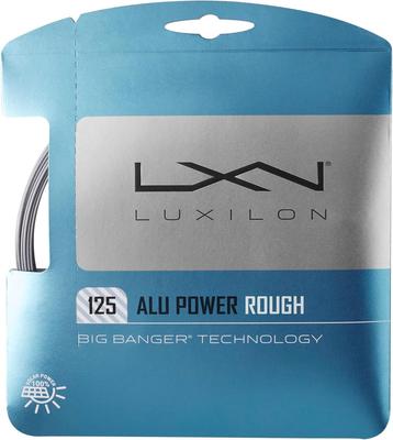 Теннисная струна ALU POWER ROUGH 125, Одна струна, Серебристая, WRZ995200 [Параллельный импорт]