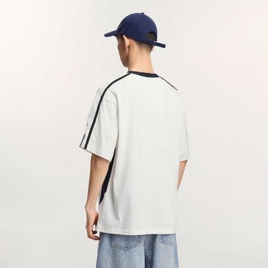 Li Ning Футболка унисекс LiNing Sports Life Collection Цвет: Слоновая кость AHSV299-1