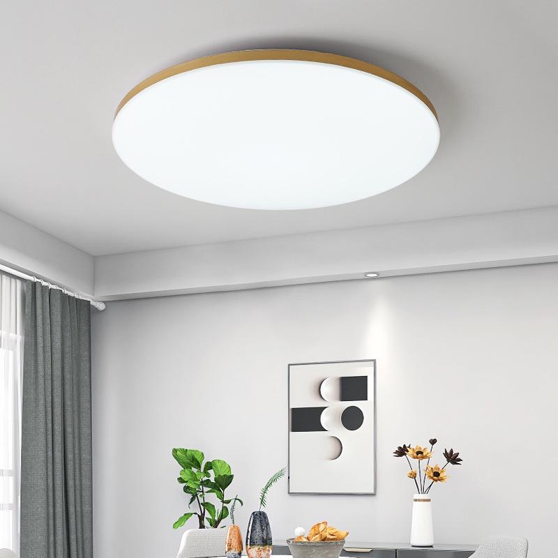 Ультратонкий водонепроницаемый светодиодный потолочный светильник для ванной комнаты, балкона, спальни, кухни и коридора.