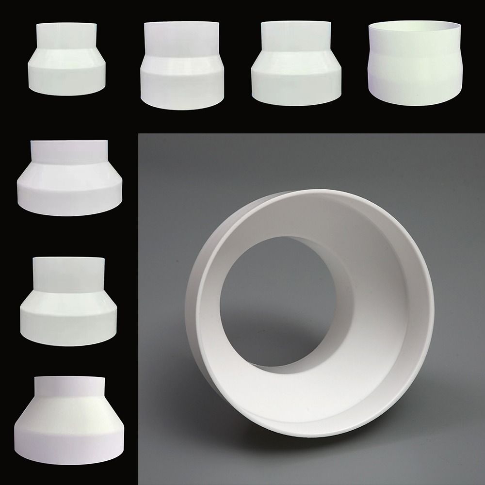 Фитинги для вентиляционных труб Соединитель воздуховодов Труба переменного диаметра Переходник для выхлопной трубы