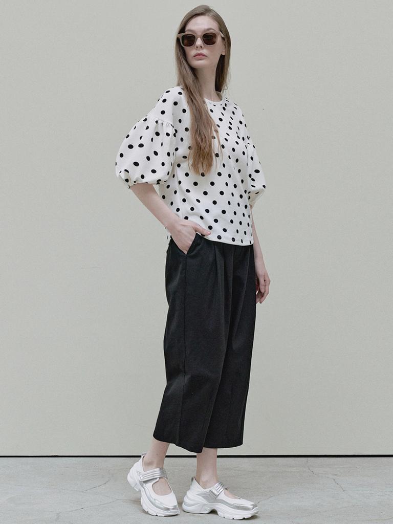 Хлопковые брюки-бандаж Avang Crop - Черные