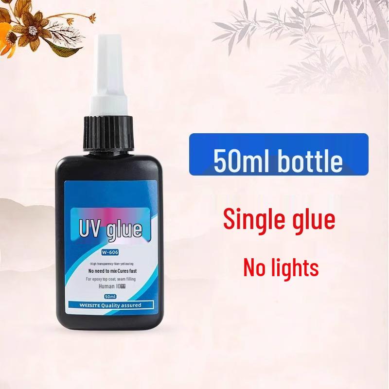 3018 Быстросохнущий прозрачный УФ-клей для металла и акрила - Водостойкий клей