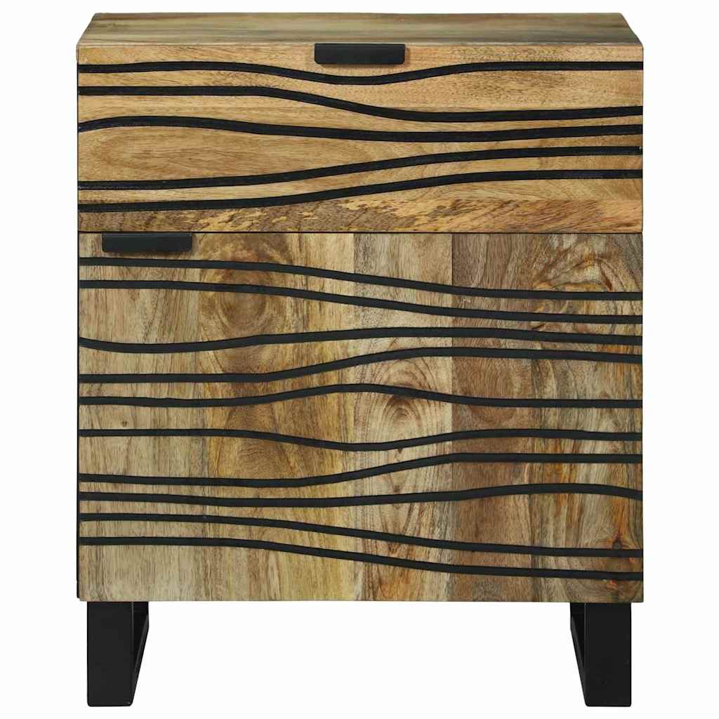 Nightstand Natural 50 x 33 x 60 cm Particleboard