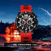 Watch Stopwatch Function Date Waterproof Quartz Stylish Simple Rating Casual Study Work Analog Silicon Band Belt Ranking Brand Men's Men's