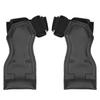 1Pair Artificial Cattlehide Training Gloves Pullups Dumbbells Hand Guards Wrist Guards