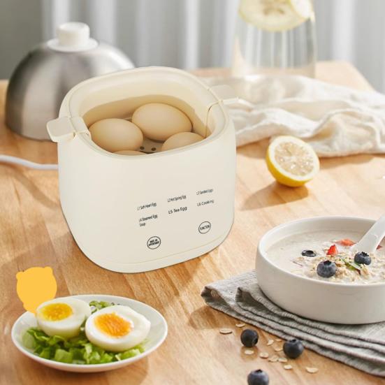 Electric Egg Boiler Design Timer Auto Touch Screen Shut-off Sound Reminder Food Grade