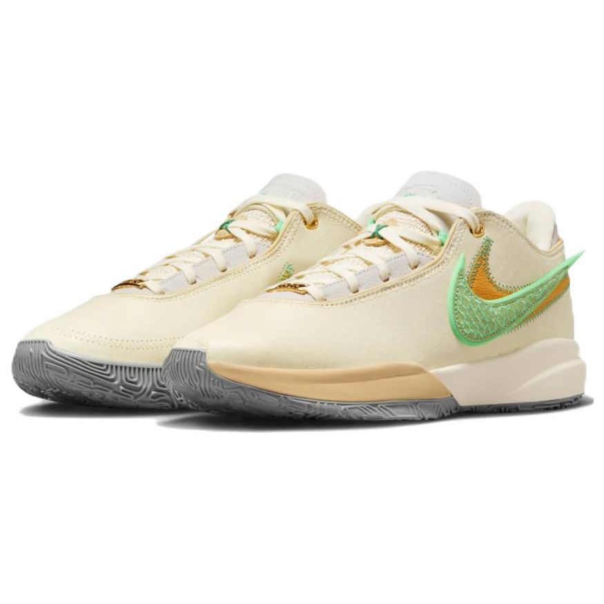 Университет Флориды A&M x APB. x Nike LeBron 20 От Талли до Мира - Кокос Мужские Кроссовки Крем Кокосовое Молоко Электрические Водоросли FN8263-100