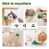 1PC The Catnip Cat Wall Stick-on Ball Toy Scratchers Treats Healthy Natural Removes Balls To Promote Digestion Cat Grass Snack