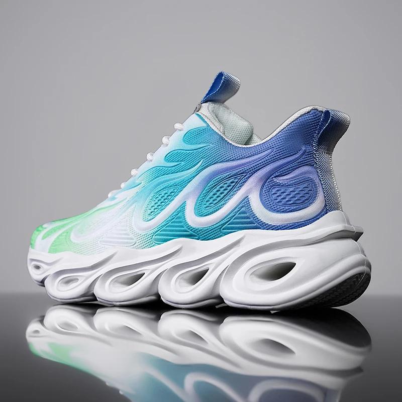 Мужская обувь Кроссовки Мужские теннисные туфли Роскошные мужские повседневные кроссовки для бега Дышащие модные мокасины Кроссовки для мужчин