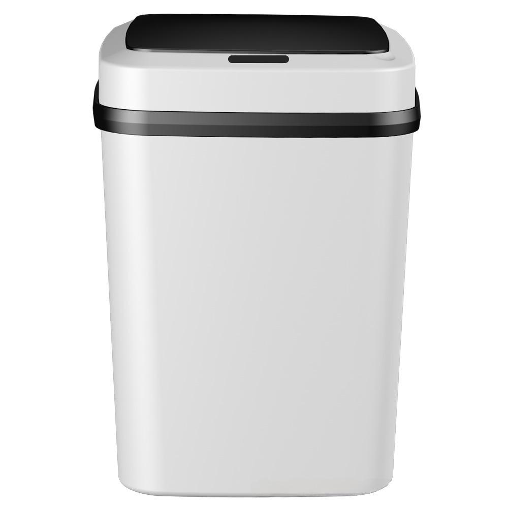 Smart Sensor Trash Can with Lid for Home - Ideal for Kitchen, Bathroom, and Living Room