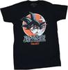 Лето 2026 Новая хлопковая футболка с рисунком Dragon Ball Свободная повседневная с коротким рукавом Круглый вырез модная повседневная модная популярная футболка