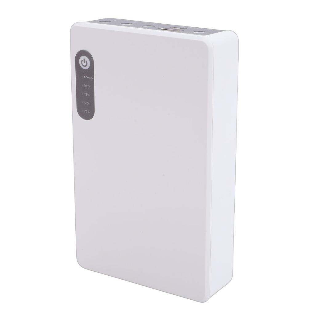 Mini UPS Battery Backup 8800mAh Uninterrupted Power Supply for Router Modem with Multiple DC Ports USB Type C Output