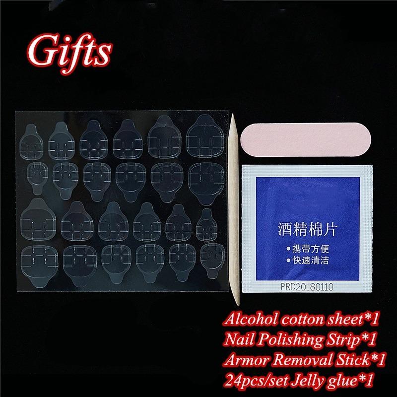 Набор накладных ногтей,24 шт