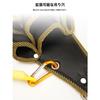 FFYGYNFDE Waist Bag, Nail Pouch, Spring-Locked Closure, 3-Tier Design, Tool Organizer with Detachable Tool Holder, Multifunctional Parts Storage, Tool