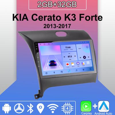 Android Carplay автомобильное радио для KIA Cerato K3 Forte 2013-2017 мультимедийный проигрыватель головное устройство стерео GPS навигация BT WIFI 2+32 ГБ
