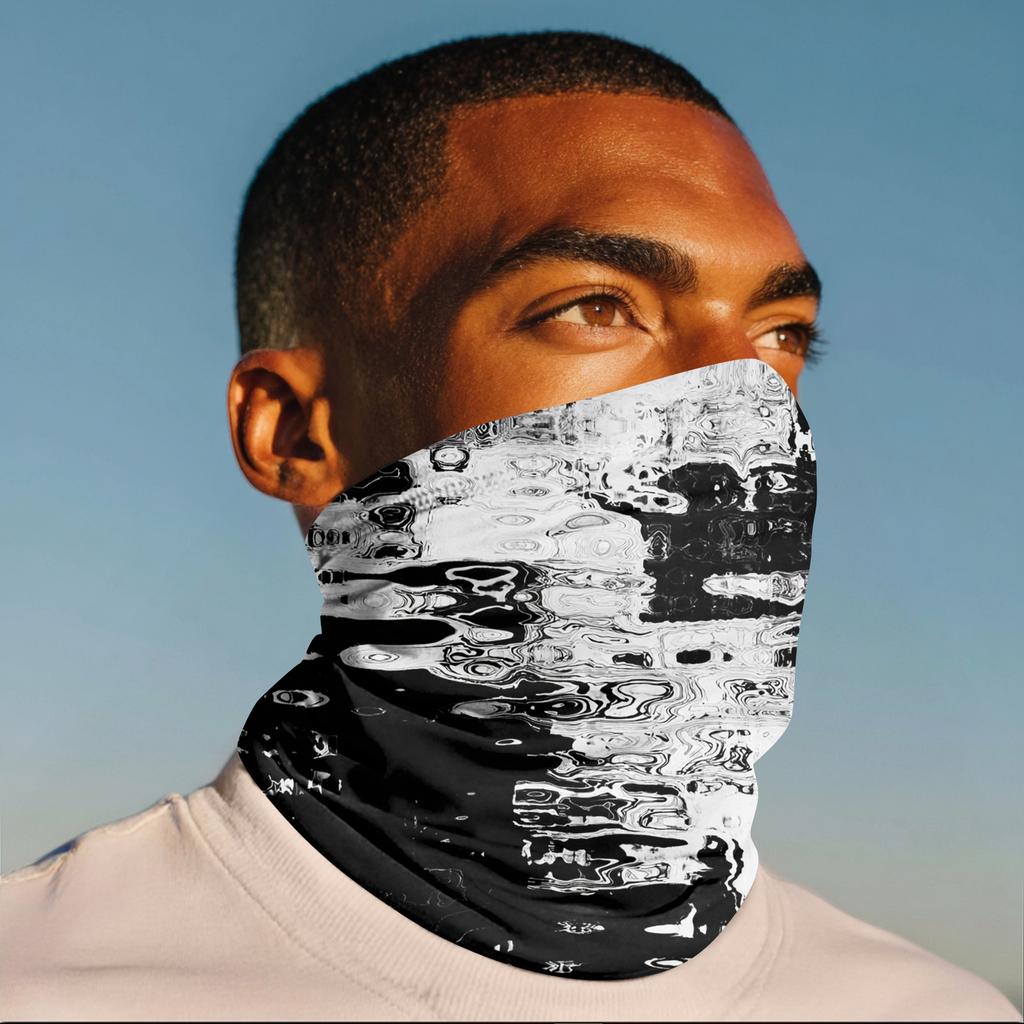 Outdoor Cycling Mask Fashion Printed Headscarf Neck Scarf