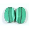 34Cts. Натуральный малахит овальной формы, пара для изготовления сережек 14X20MM SK-1499