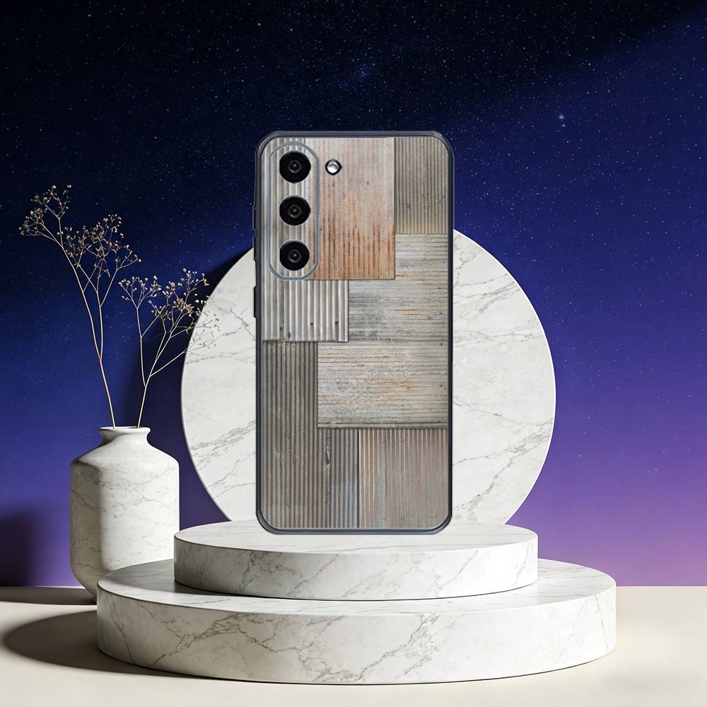 Retro Industrial Style Rusty walls Phone Case For Samsung Galaxy A73,A72,A71,A70,A53,A52,A51,Others Soft Black Cover