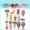 Pvc Gabbys Dollhouse Action Figures Model Toy Desktop Decoration Anime Gift