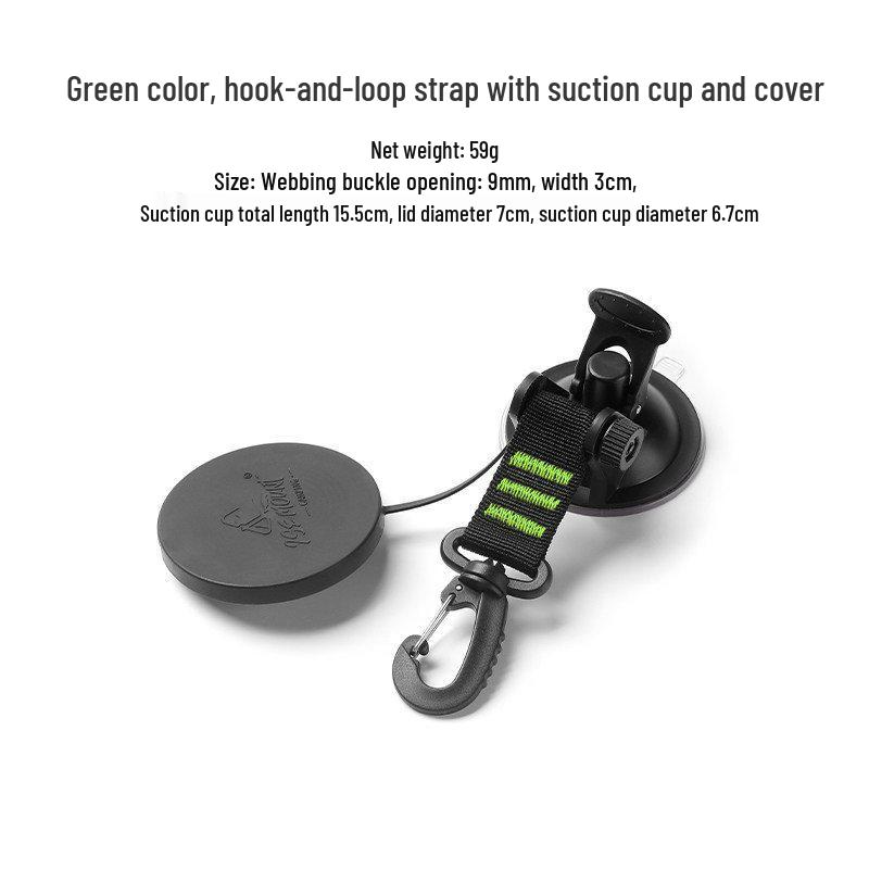 Suction Cup Hook for Wall, Glass, and Car Roof Tent Storage