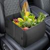 Car Storage Organizer 30L Foldable Lumbar Support Back of Car Organization Storage Box Foldable multifunctional storage box