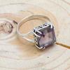 Amethyst 925 Sterling Silver Ring, Gemstone Handmade Women Boho Ring