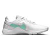 Nike Женские тренировочные футбольные бутсы Legend Essential 2 Белые Зеленые Светящиеся CQ9545-100