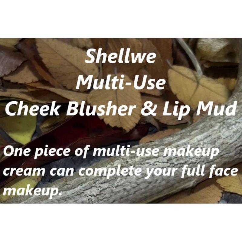 SHELLWE MAKEUP - Универсальный румяна-тинт и помада-мусс для щек и губ - 2 цвета