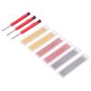 39Pcs Carpenter Pencil Marking Tool Set Kit with 3 Colours Refills for Woodworking