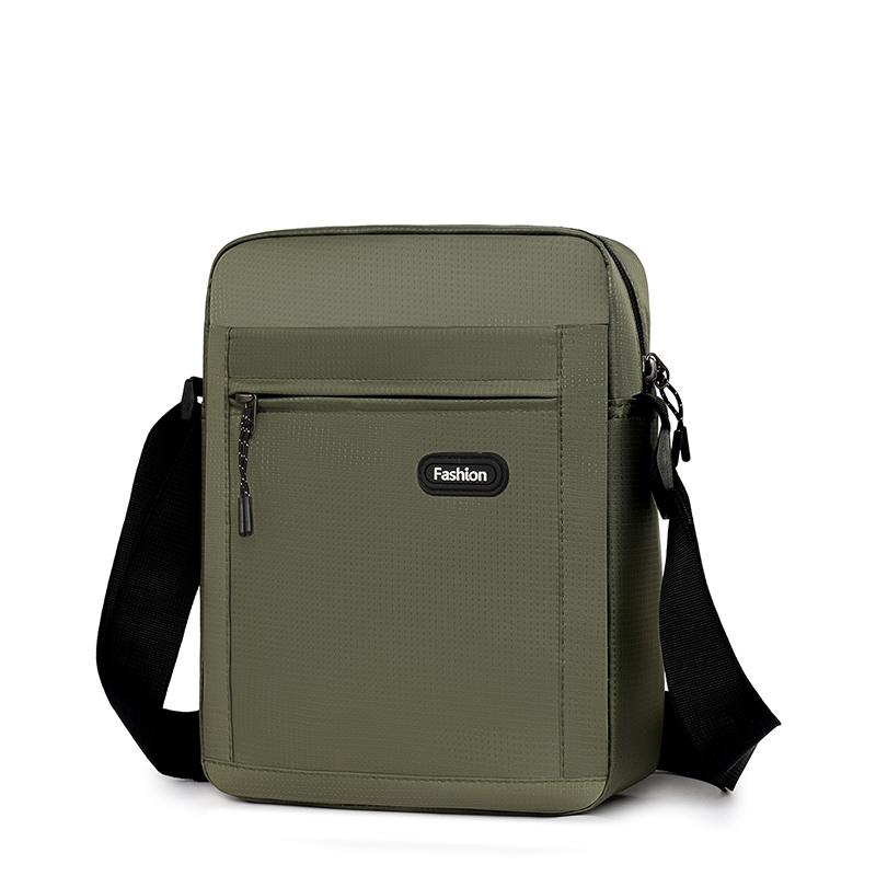 Городская сумка через плечо для通勤 - Модная оксфордская сумка-слинг через плечо с карманом для телефона (Деловой и Повседневный Стиль)