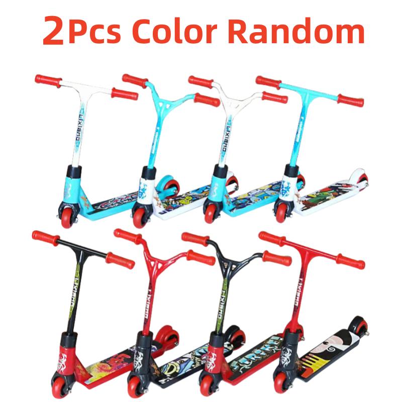 Новинка Забавный Мини-Самокат для Пальцев Трюковая Игрушка Интерактивный Пальцевой Скейтборд Скейт-Самокат Интерактивный Подарок для Детей от Родителей