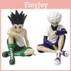 Hunter X Hunter ПВХ Сидящие Киллуа и Гон Аниме Настольные Модели для Поклонников и Коллекционеров
