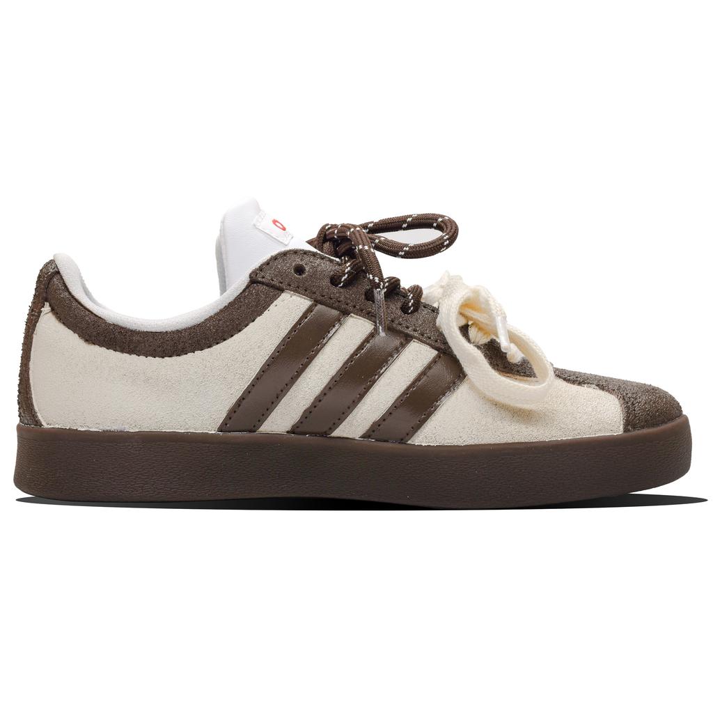 Adidas VL COURT 2.0 Tianxia Manufacturing, Western Mocha Wear resistant And Lightweight Low top Skateboard Shoes Unisex HQ1802(Team164-)