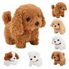 Electric Pet Puppy Dog Toy Realistic  Plush Simulation Smart Dog Called Walking Plush Toy Christmas Gift