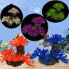 Simulation Glowing Coral Lifeike Coral Micro Landscape Fluorescent Coral  Aquarium Decor