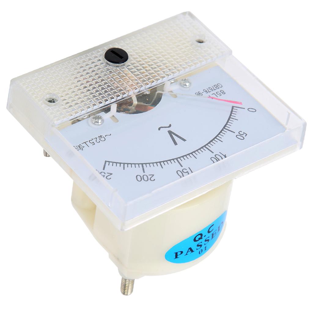 85L1 AC 0250V Высокоточный стрелочный вольтметр, измеритель напряжения, монтируемый на прибор для измерения напряжения