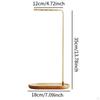 Calligraphy Brush Holder Brass Alloy Stand Table Portable Decor Luxury Multifunctional Hanging Rack