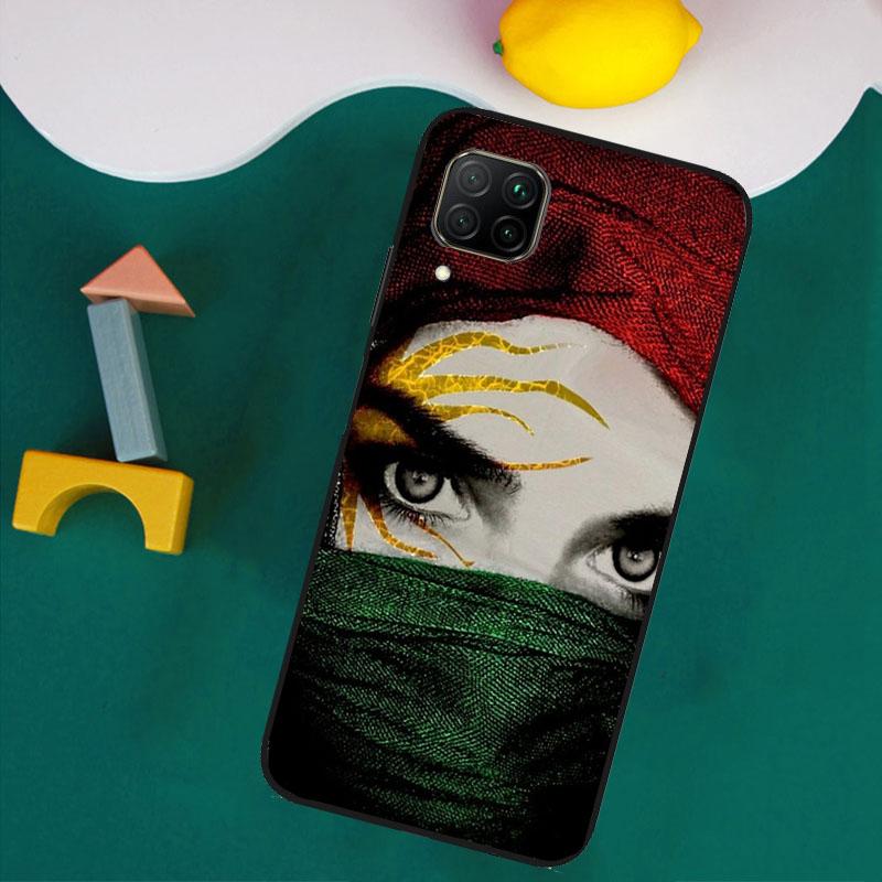 Kurdistan Flag For Huawei Nova 8i 3i 7i 11i 12i 9 10 SE Y73 Y90 Y70 Y72 Y61 Y91 P30 P40 Lite P60 Pro Case