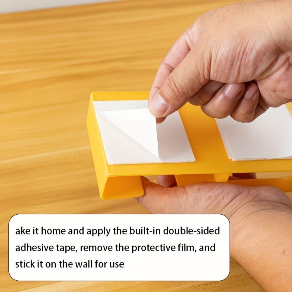 11шт настенный кронштейн для хранения, ящик для хранения пульта дистанционного управления, простой настенный держатель для пульта дистанционного управления,