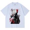 230 Gsm 100% Cotton Dandadan V28 Okarun Print Unisex Heavy Cotton T Shirt