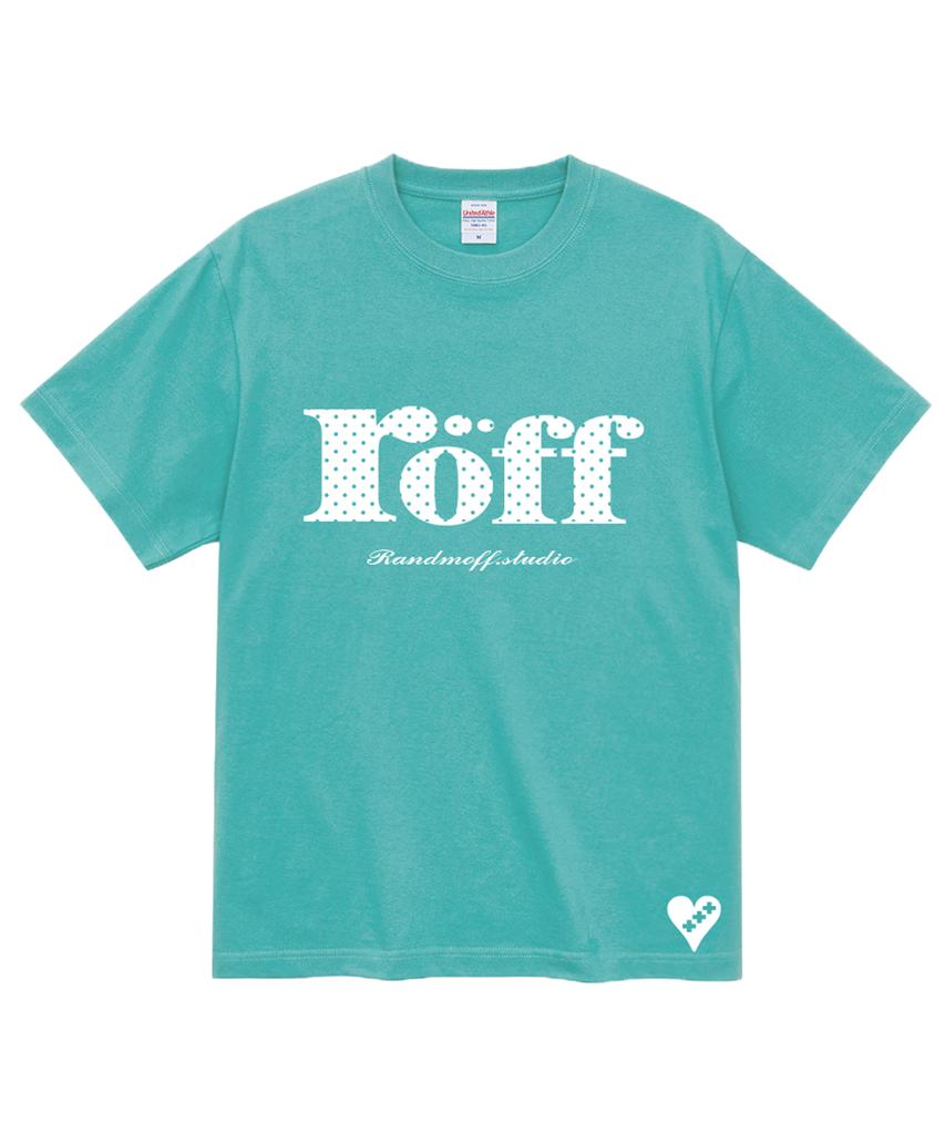 RANDOMOFF Röff Type Play Dot T-Shirt Mint(White)
