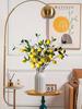1pcLuxury Lemon Fruit Branch With Green Leaves Artificial Flowers Home Photography Props Flores Artificales Fake Plants