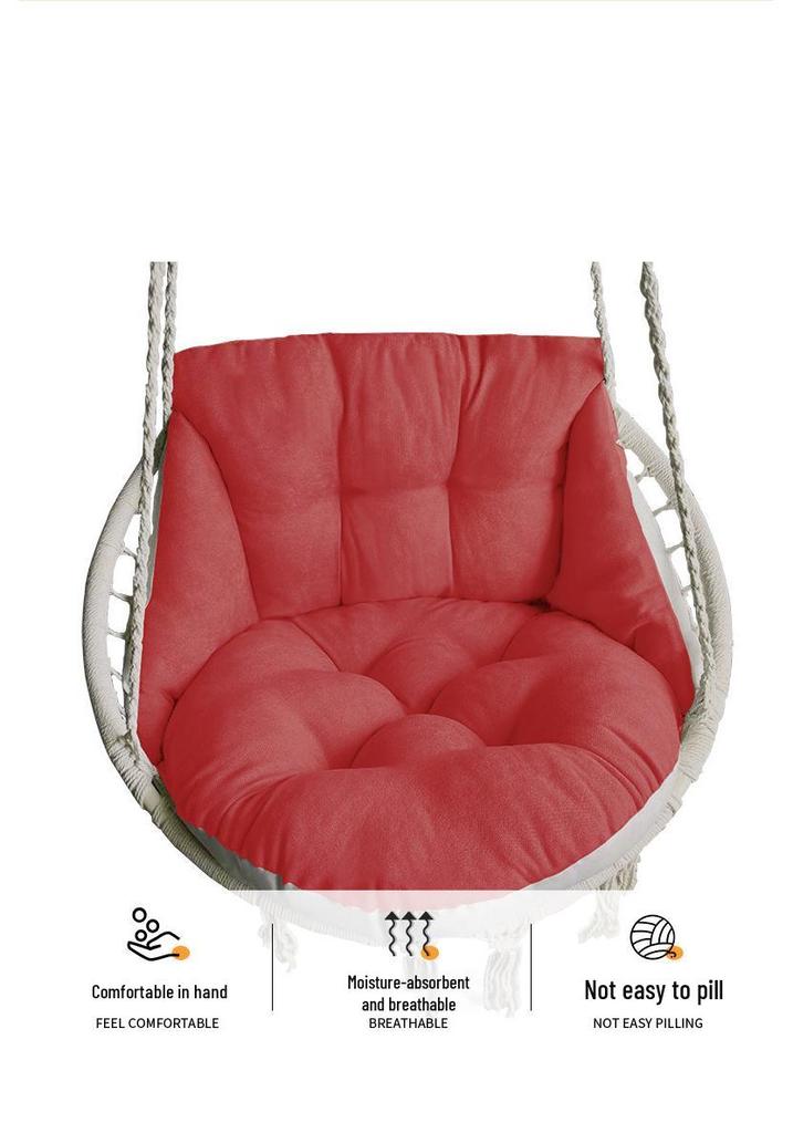 Crystal Velvet Hanging Chair Cushion Set - Indoor/Outdoor Use