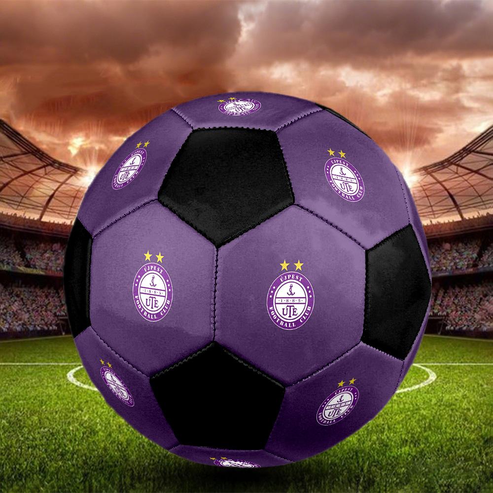 Футбольный мяч Újpest FC Цветной Для Всех Возрастов Машинная Строчка ПВХ Готов к Соревнованиям Прочный Высокопрыгучий.РАЗМЕР5