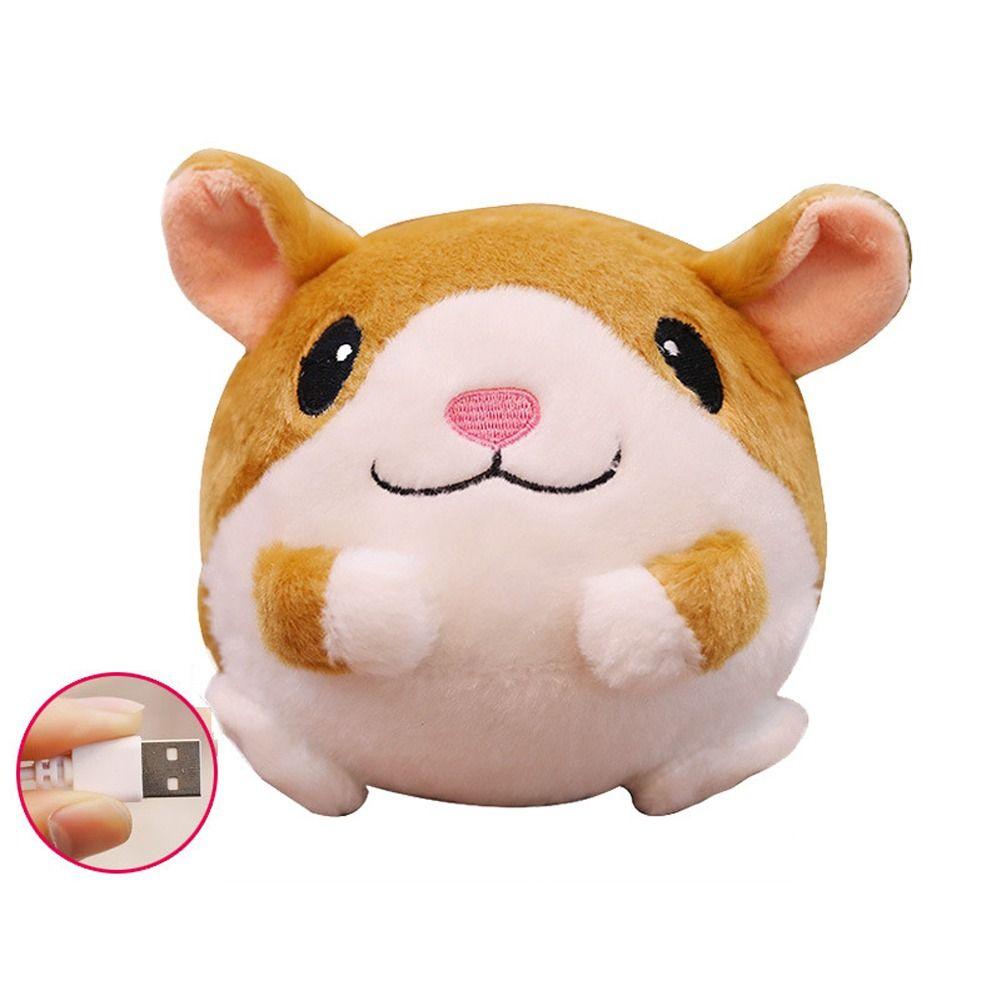 Хомяк Электронный Плюшевый Мяч Свинья Прыгающий Милый Мяч Младенец