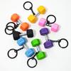 Miu Series Mini Fitness Keychain: Barbell Dumbbell Plate Bag Charm Pendant