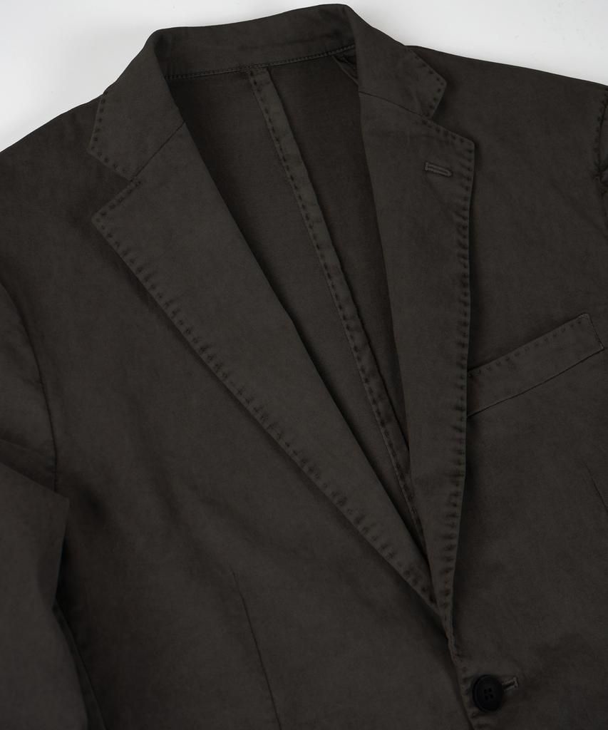 Birbante Sondrio Garment-Dyed Setup Jacket - Dark Brown