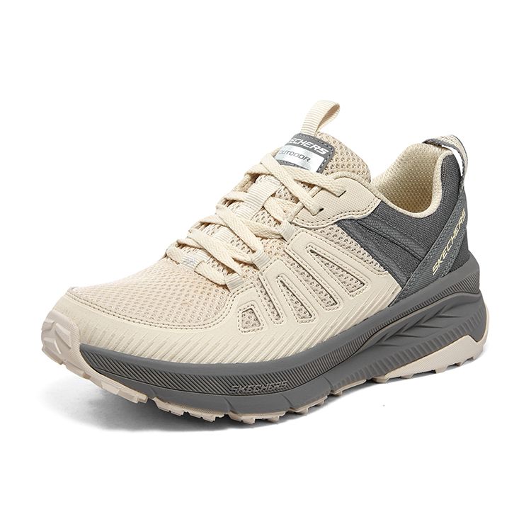 Skechers Переключатель Назад Прочный Хват Низкий Верх Повседневные Беговые Кроссовки Женские кроссовки Светло-серый 180162-NTGY