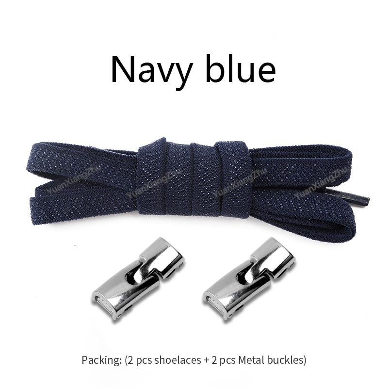 Elastic Laces Sneakers Cross Locks Shoelaces Without Ties Kids Adult 8MM Width No Tie Shoelace Rubber Bands Shoes Accessories