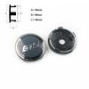 GT5 Style Modified Wheel Center Hub Emblem Decal Sticker, 56.5mm Diameter Fit For 60mm Wheel Center Hub Cover Auto Exterior Accessories
